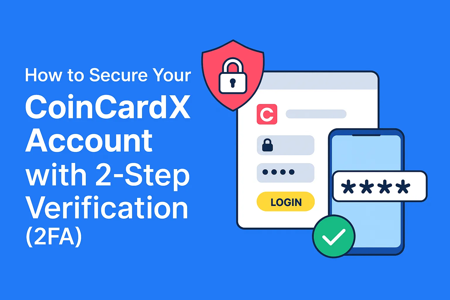 How to Secure Your CoinCardX Account with 2-Step Verification (2FA)